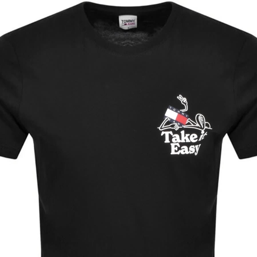 Alternative Image for ProductTommy Jeans Philosotee T Shirt Black2