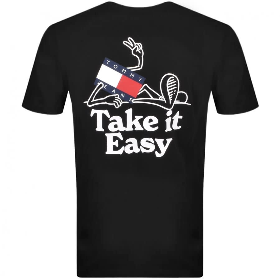 Alternative Image for ProductTommy Jeans Philosotee T Shirt Black3