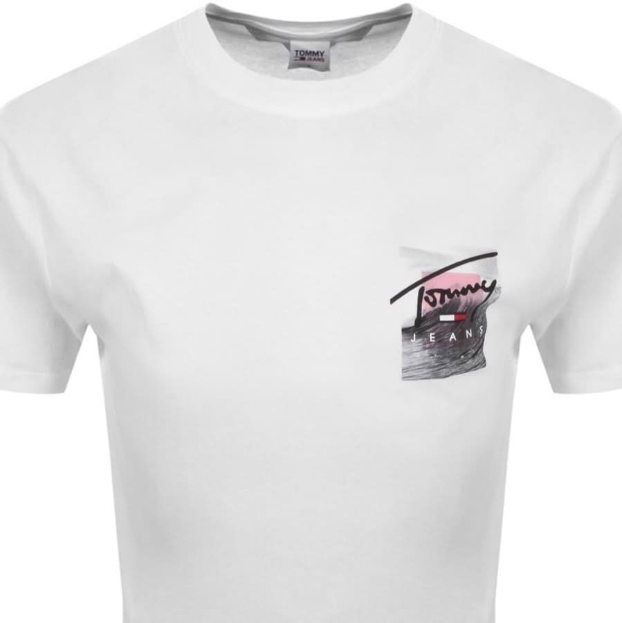 Alternative Image for ProductTommy Jeans Script Photo T Shirt White2