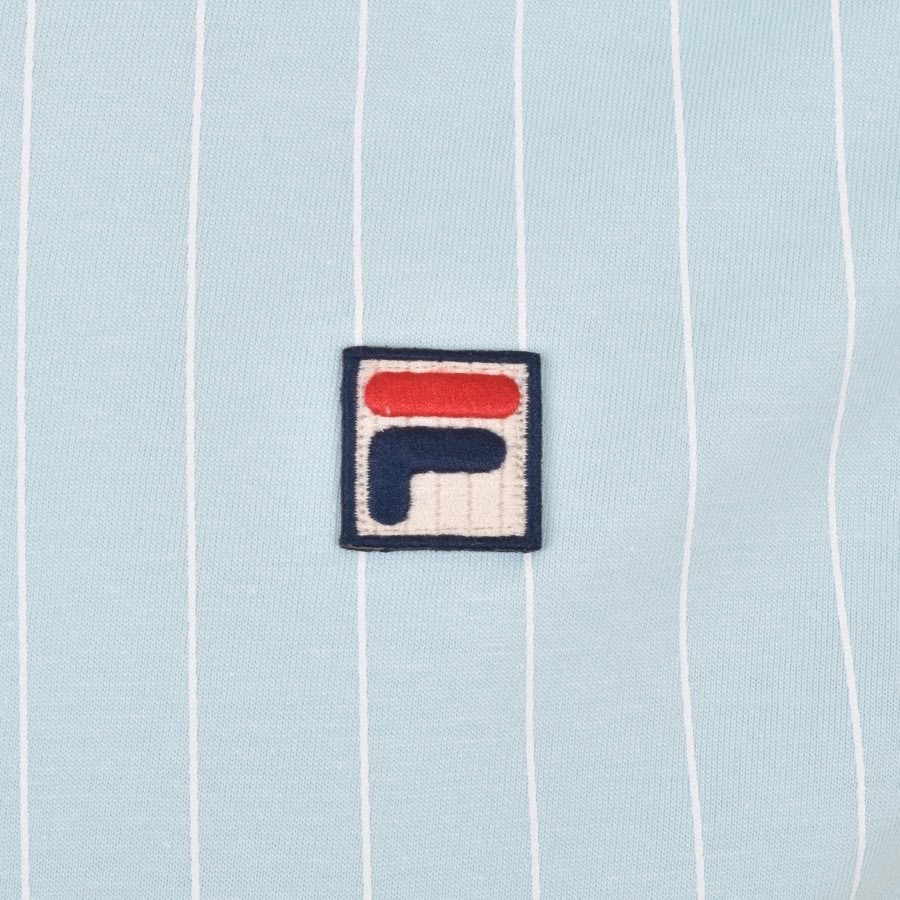 Alternative Image for ProductFila Vintage Guilo Pinstripe T Shirt Blue3