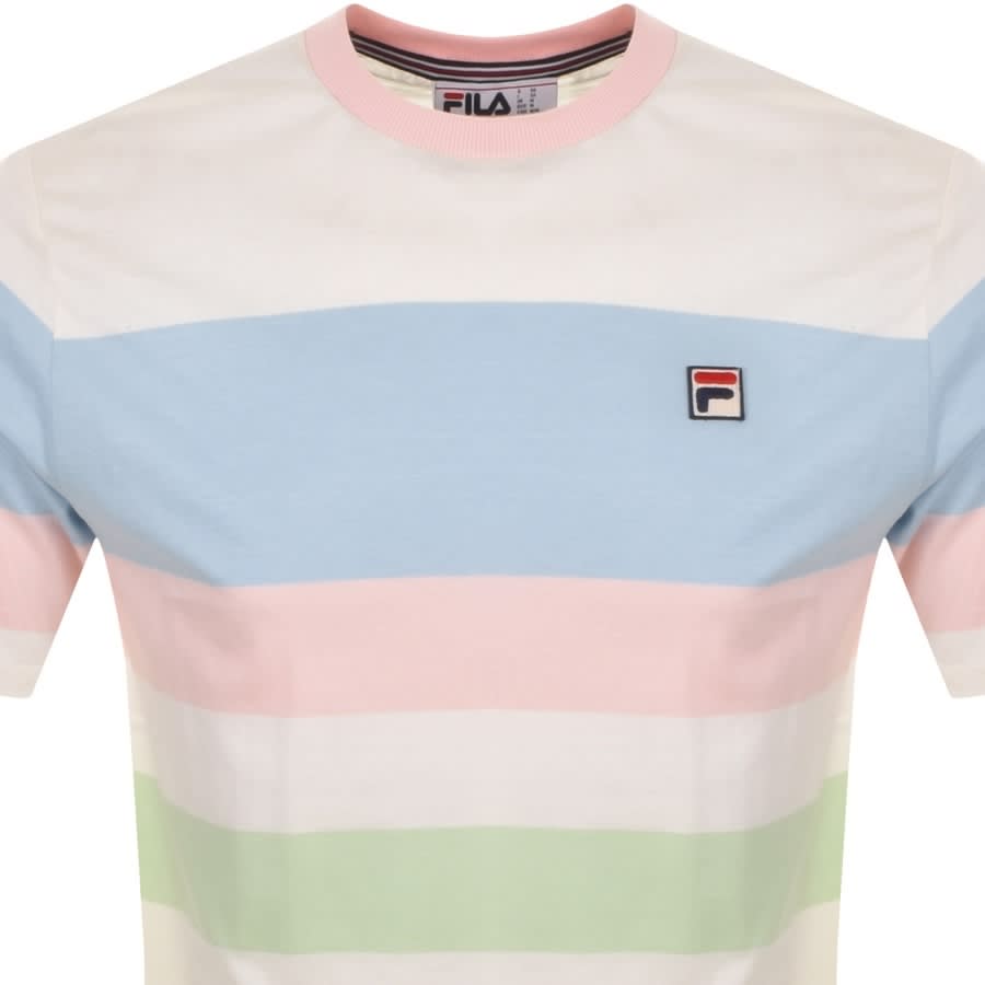 Alternative Image for ProductFila Vintage Slitter Crew Neck T Shirt White2