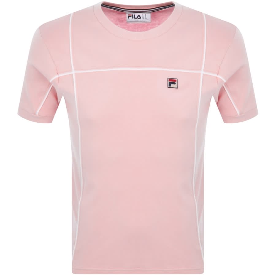 Alternative Image for ProductFila Vintage Terrinda Crew Neck T Shirt Pink1