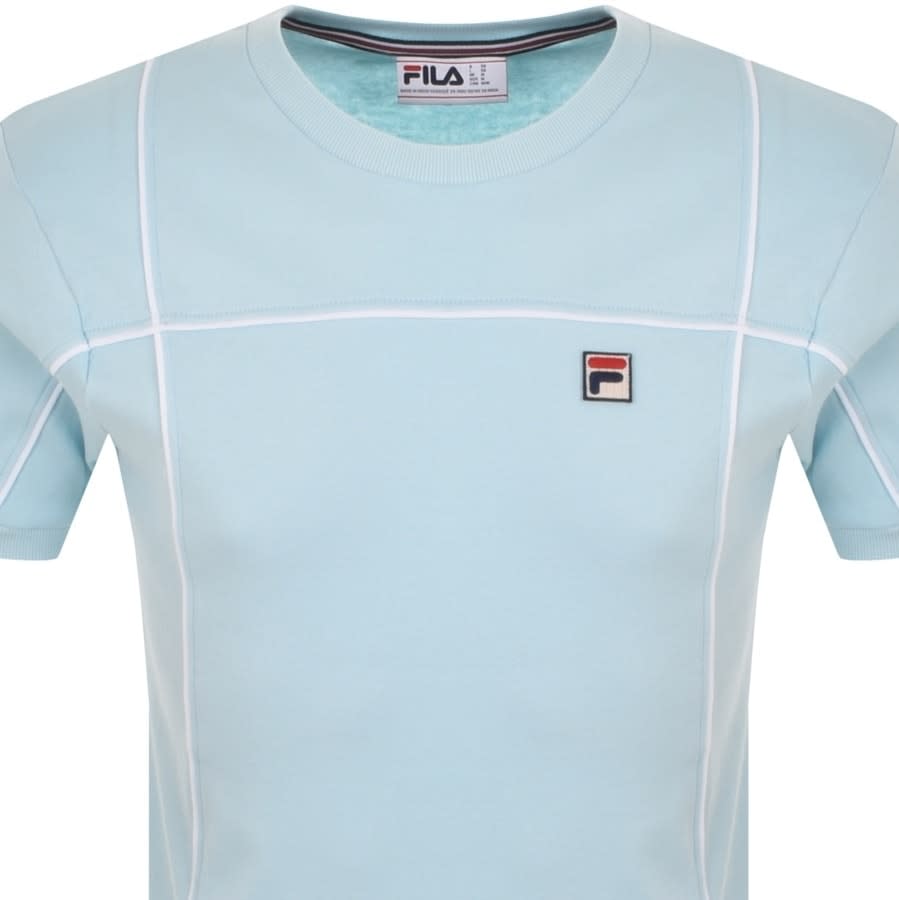 Alternative Image for ProductFila Vintage Terrinda Crew Neck T Shirt Blue2