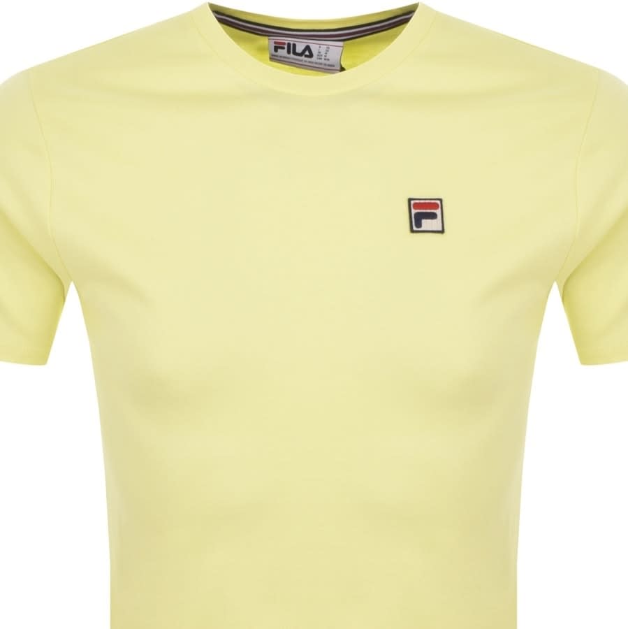 Alternative Image for ProductFila Vintage Sunny Crew Neck T Shirt Yellow2