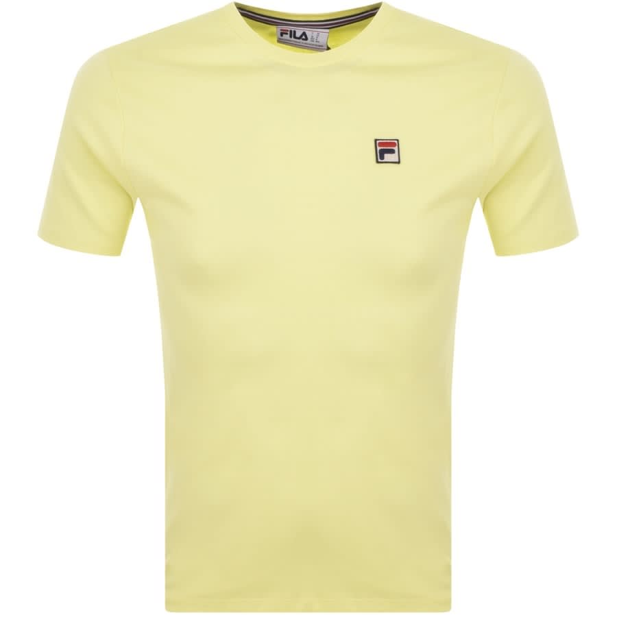 Alternative Image for ProductFila Vintage Sunny Crew Neck T Shirt Yellow1