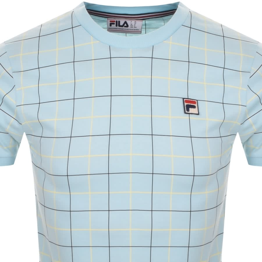 Alternative Image for ProductFila Vintage Casbian Crew Neck T Shirt Blue2
