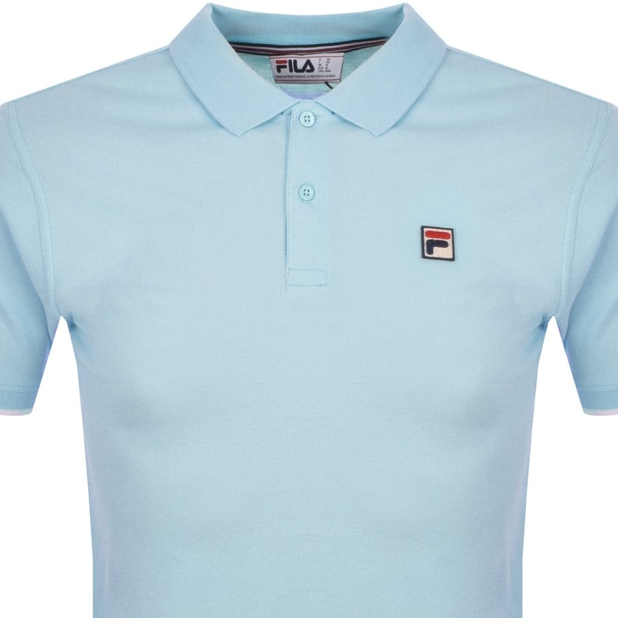Alternative Image for ProductFila Vintage Custom Polo T Shirt Blue2
