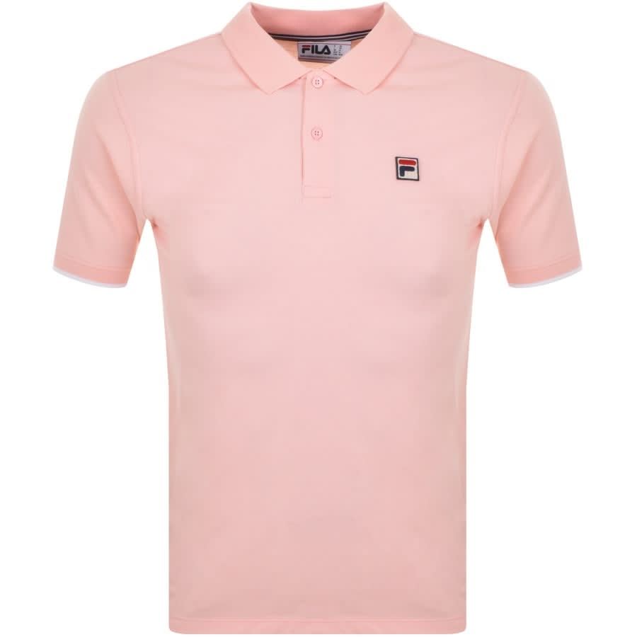 Alternative Image for ProductFila Vintage Custom Polo T Shirt Pink1