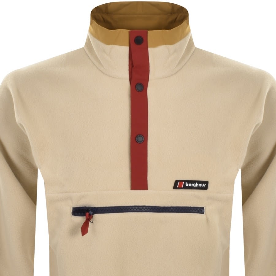 Alternative Image for ProductBerghaus Polar Plus Fleece Sweatshirt Beige2