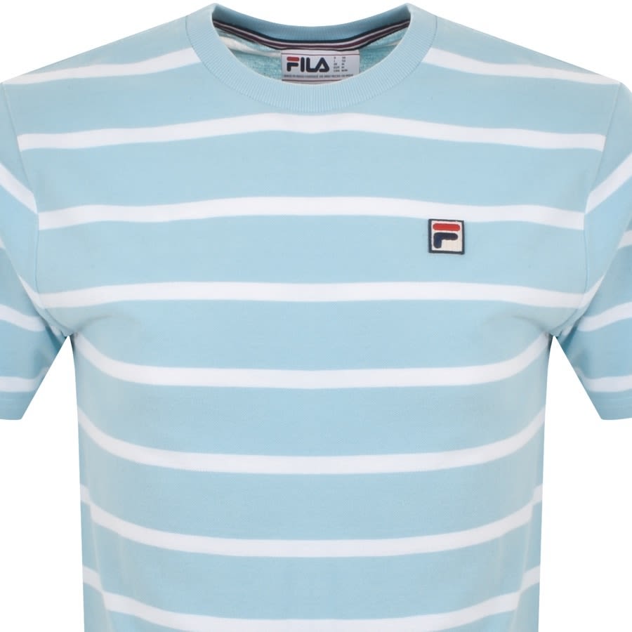 Alternative Image for ProductFila Vintage Deny Stripe T Shirt Blue2