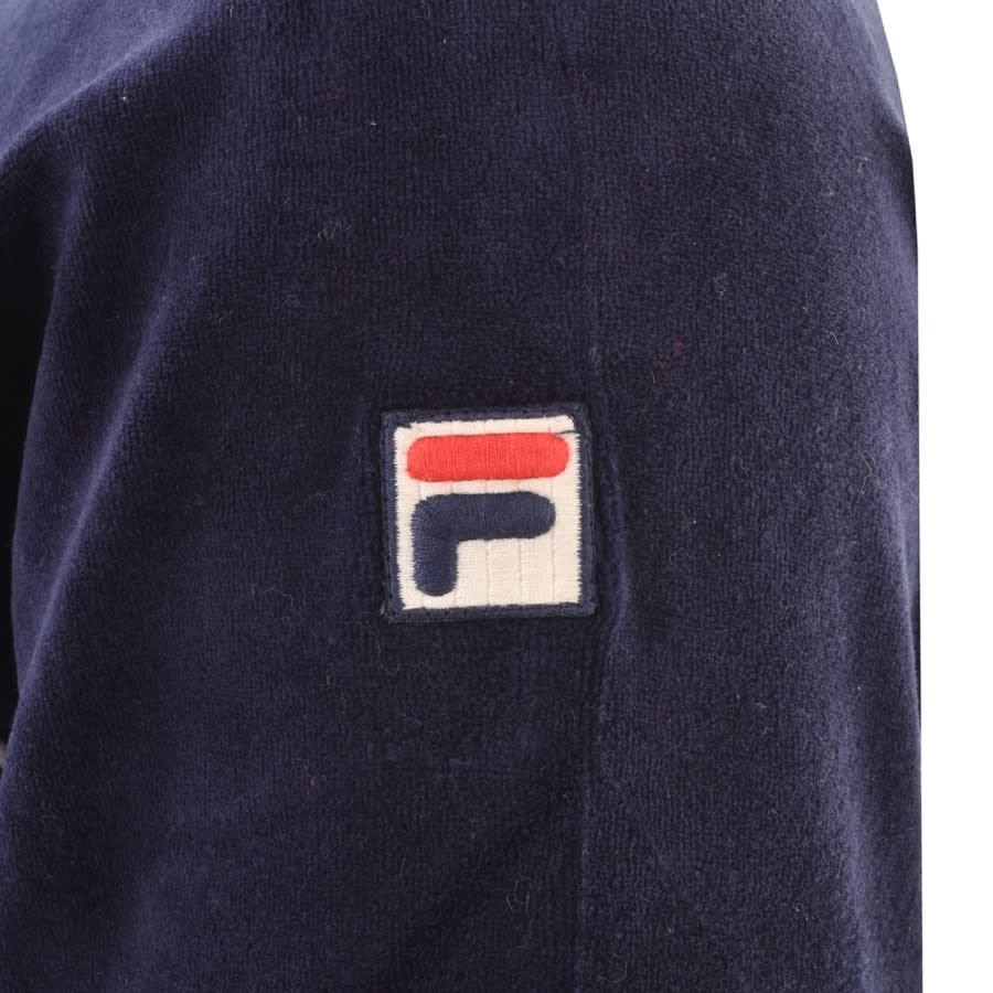 Alternative Image for ProductFila Full Zip Velour Track Top Navy3