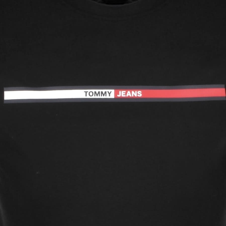 Alternative Image for ProductTommy Jeans Essential Logo T Shirt Black3