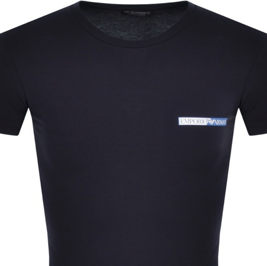 Alternative Image for ProductEmporio Armani Lounge Crew Neck Stretch T Shirt Na2