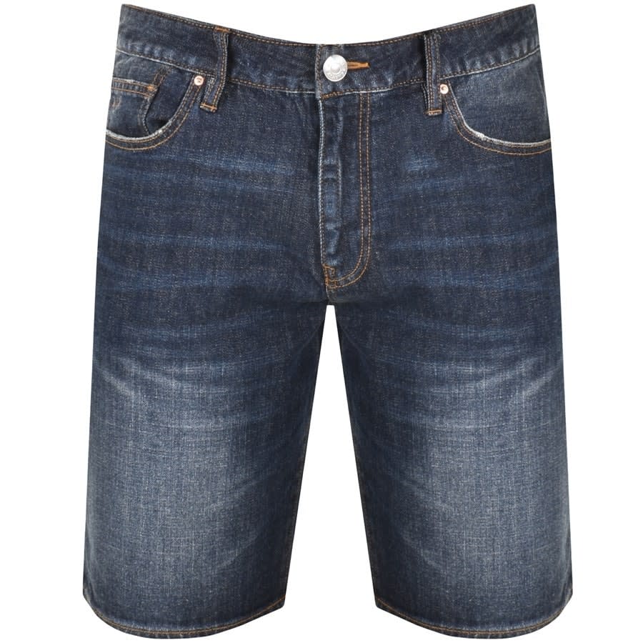 Armani Exchange Denim Shorts Navy | Mainline Menswear