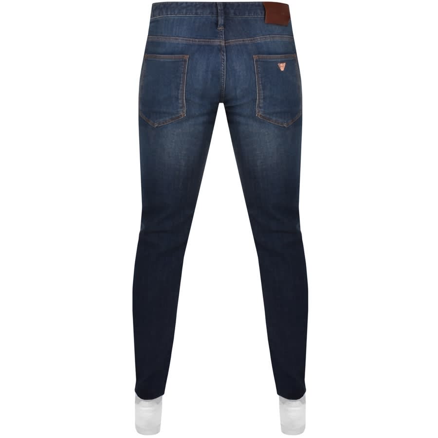 Alternative Image for ProductEmporio Armani J06 Slim Jeans Dark Wash Navy2