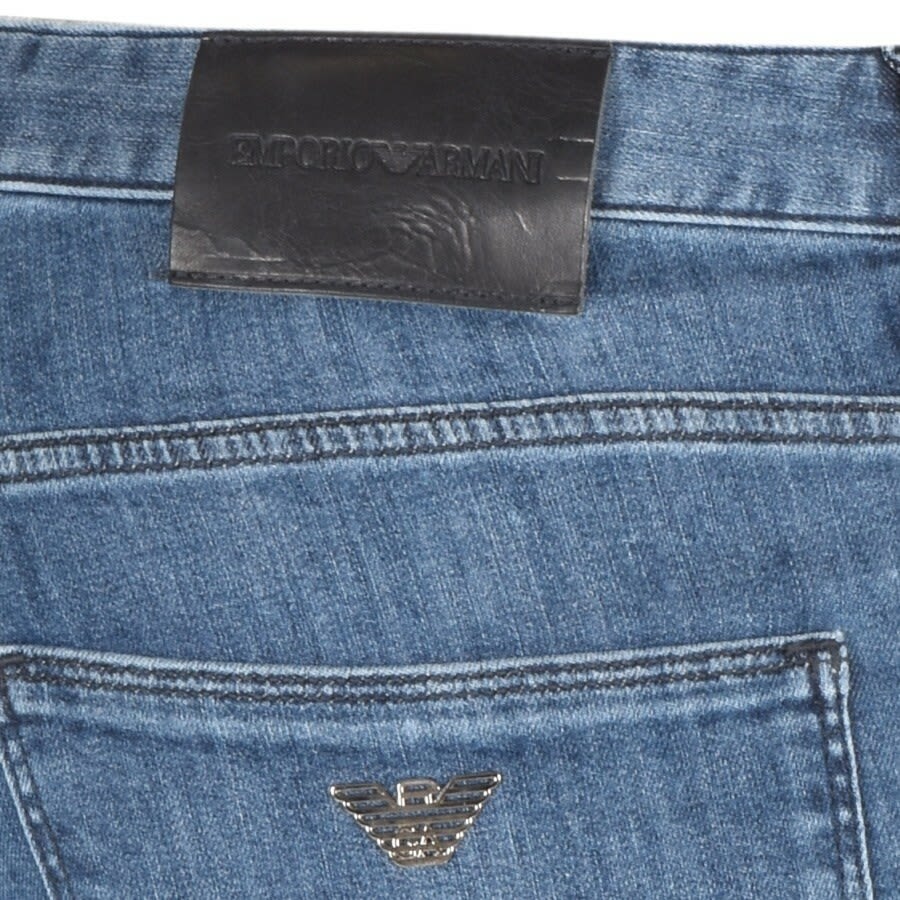 Alternative Image for ProductEmporio Armani J06 Jeans Mid Wash Blue3