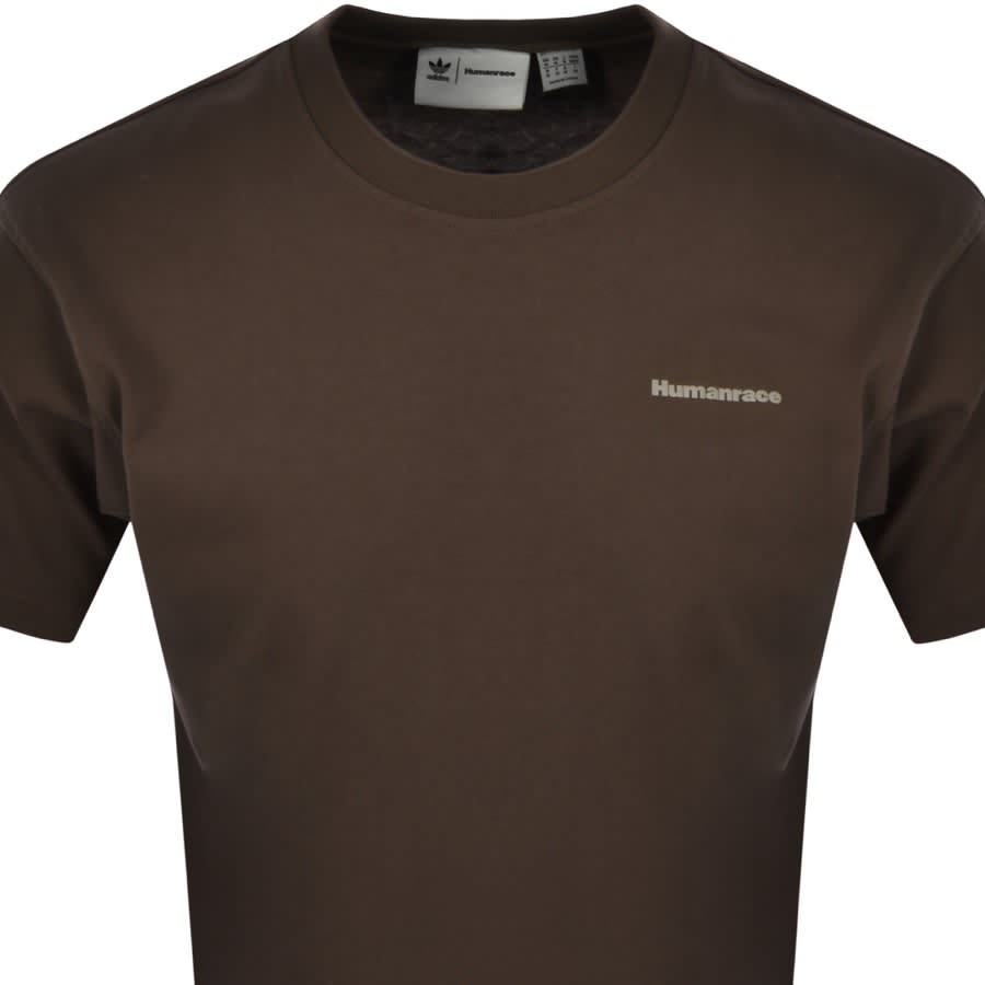Alternative Image for ProductAdidas X Pharrell Williams Humanrace T Shirt Brown2