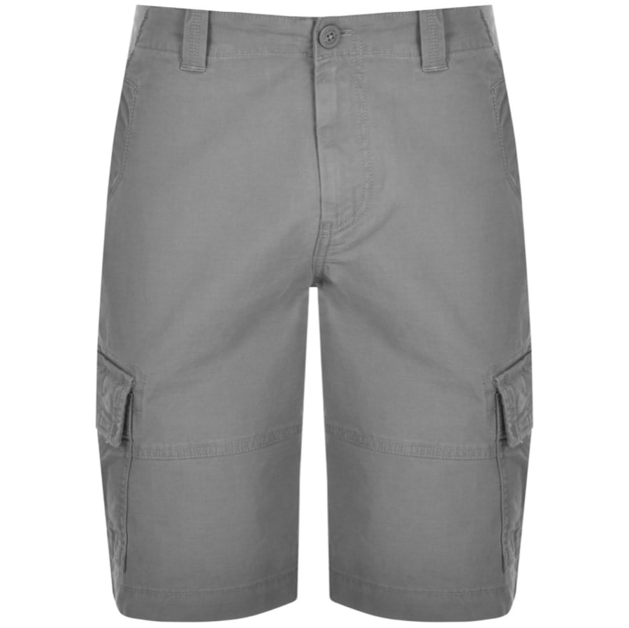 Gray cargo shorts clearance