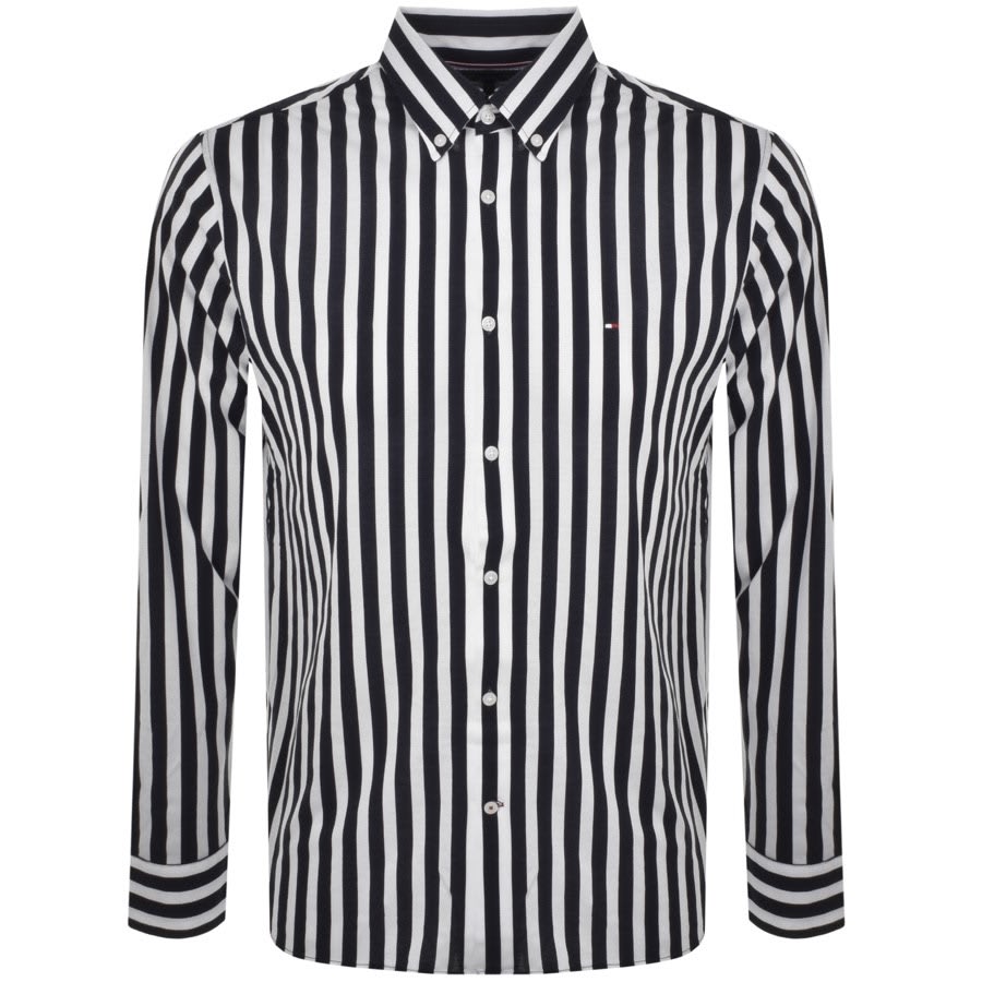 Alternative Image for ProductTommy Hilfiger Casual Long Sleeve Shirt Navy1