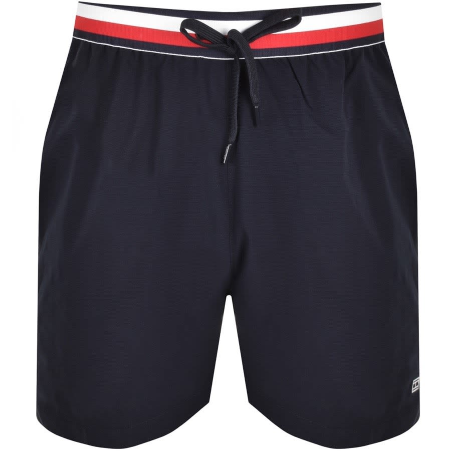 tommy hilfiger navy swim shorts