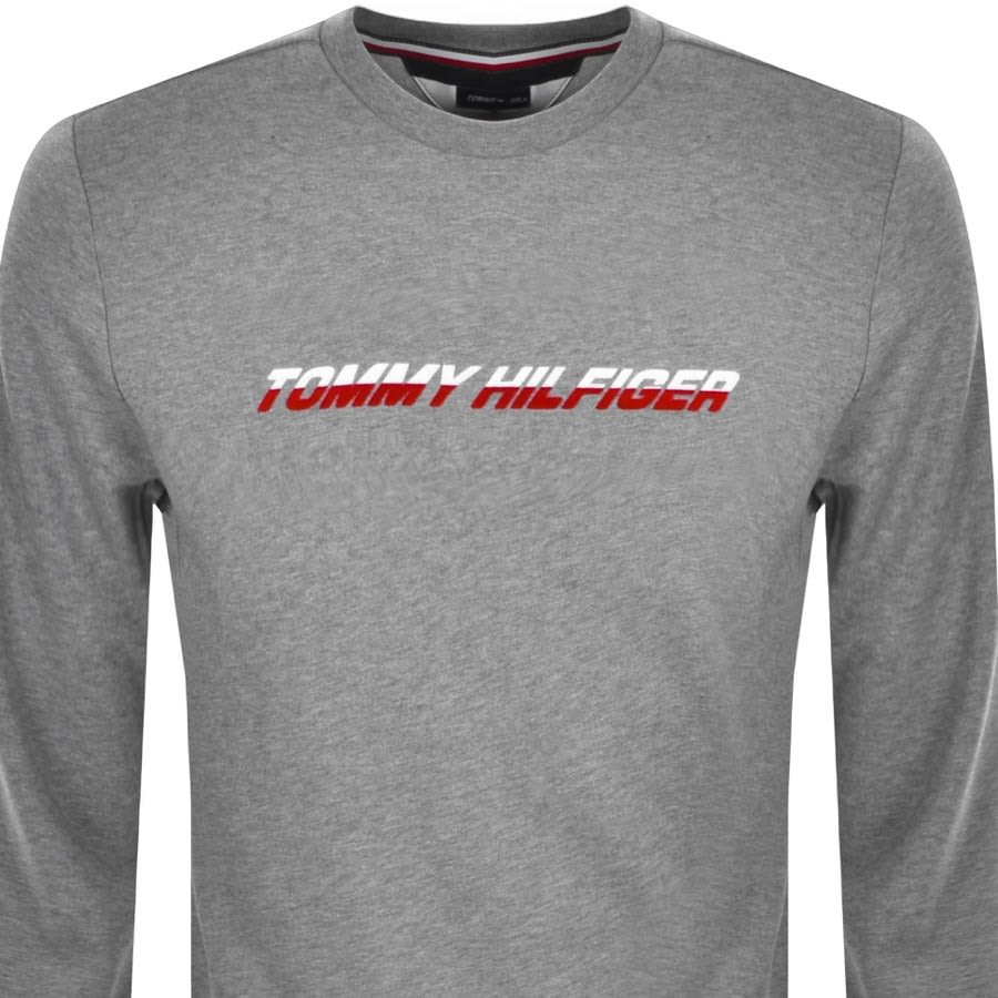 Alternative Image for ProductTommy Hilfiger Logo Sweatshirt Grey2