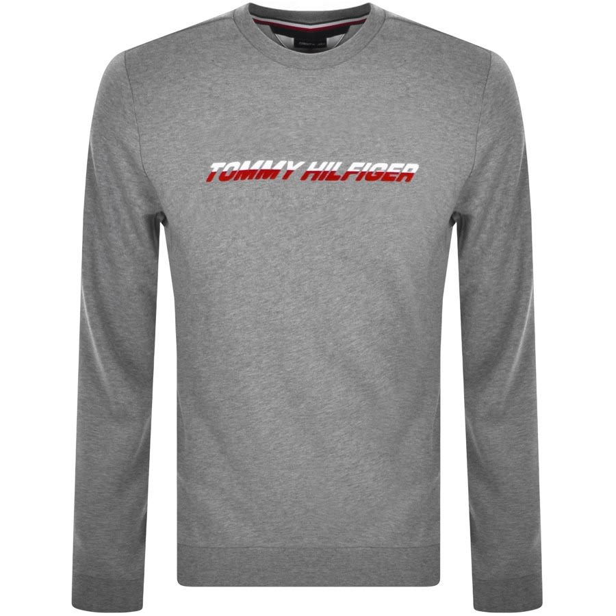 Main Product Image for Tommy Hilfiger Logo Sweatshirt Grey