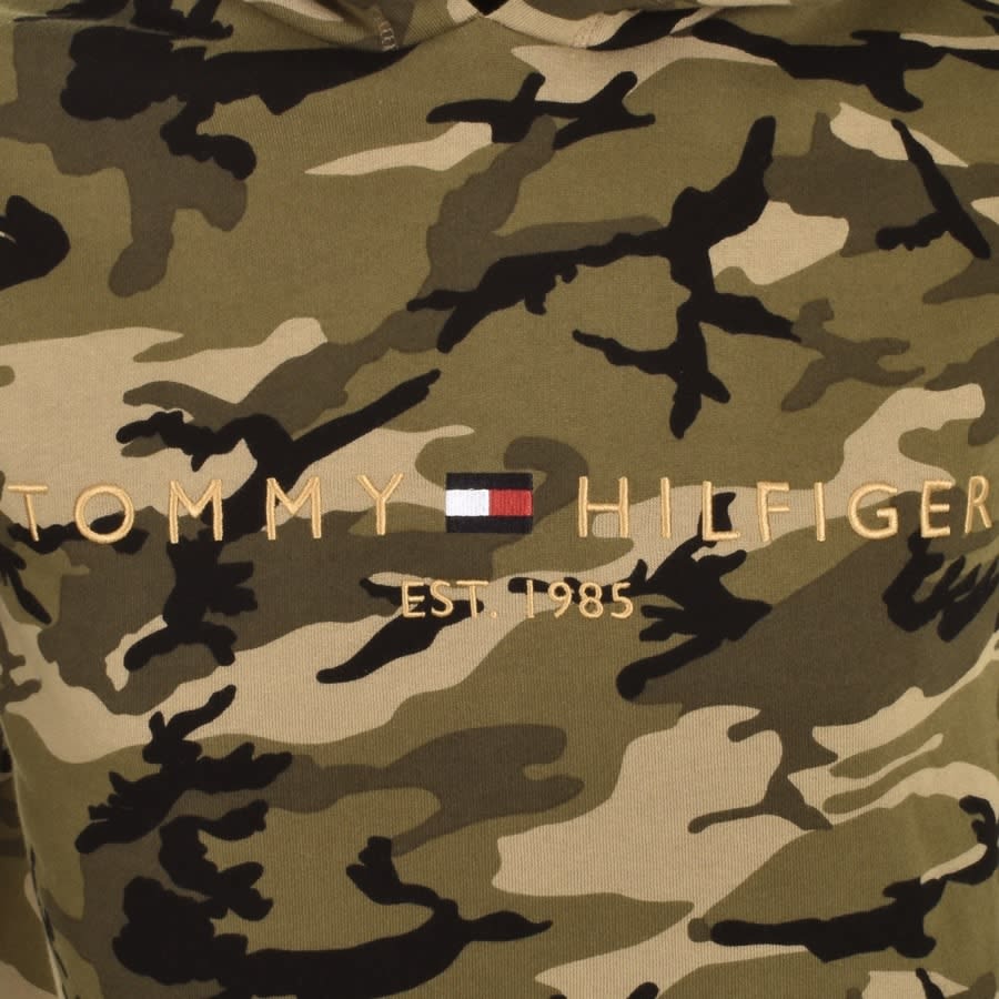 Alternative Image for ProductTommy Hilfiger Logo Hoodie Khaki3