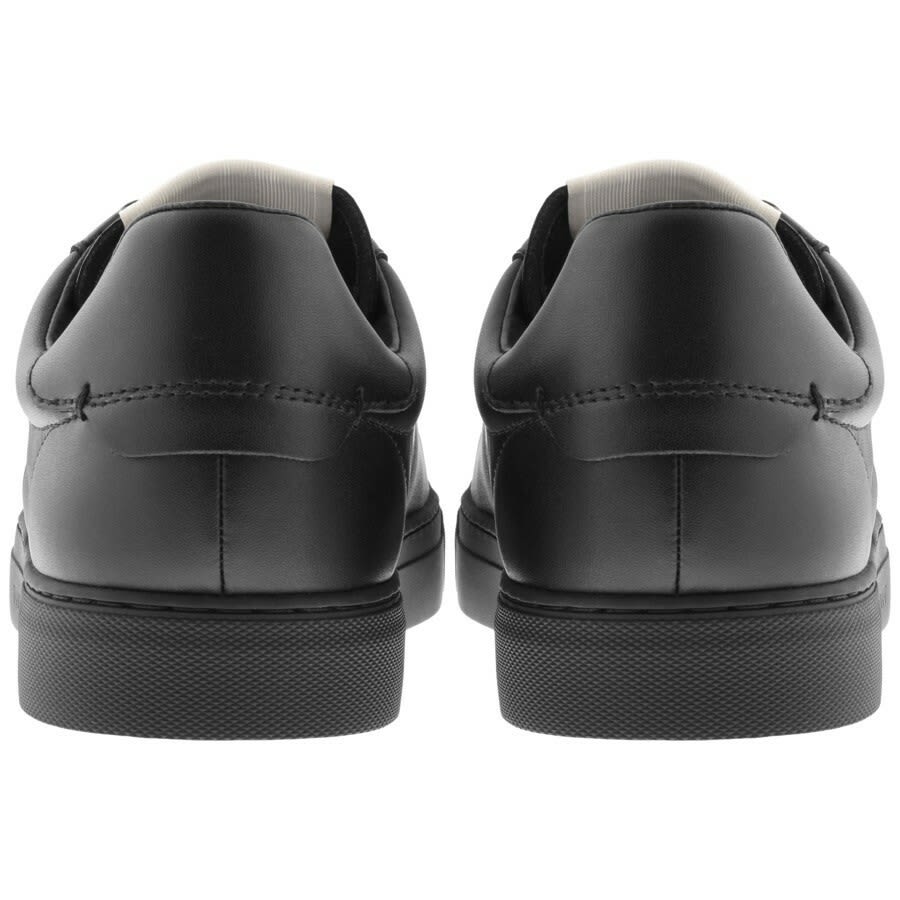 Alternative Image for ProductEmporio Armani Logo Trainers Black2