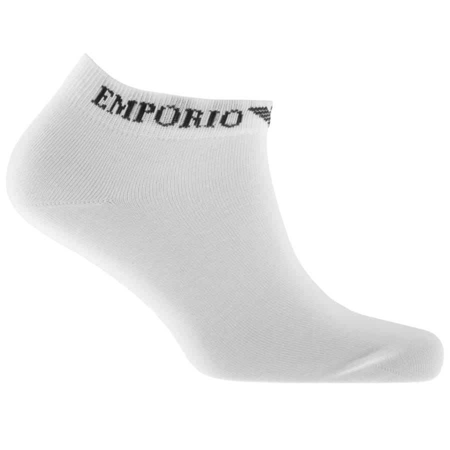 Alternative Image for ProductEmporio Armani 3 Pack Trainer Socks Navy2