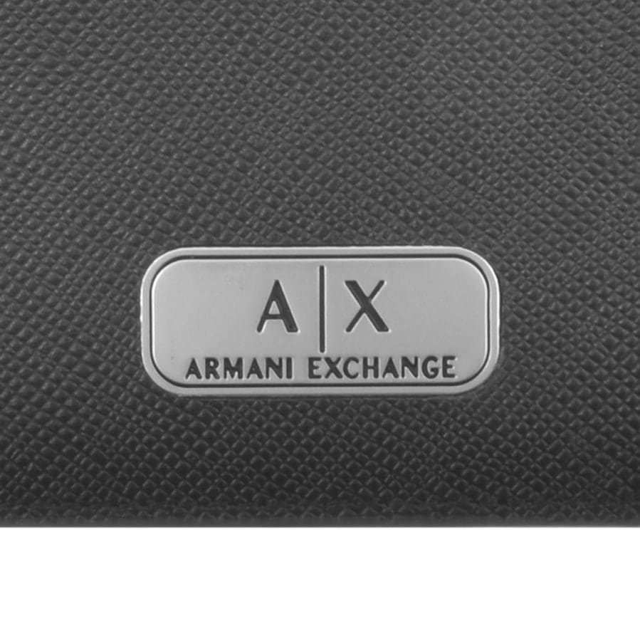 Alternative Image for ProductArmani Exchange Leather Card Holder Black3