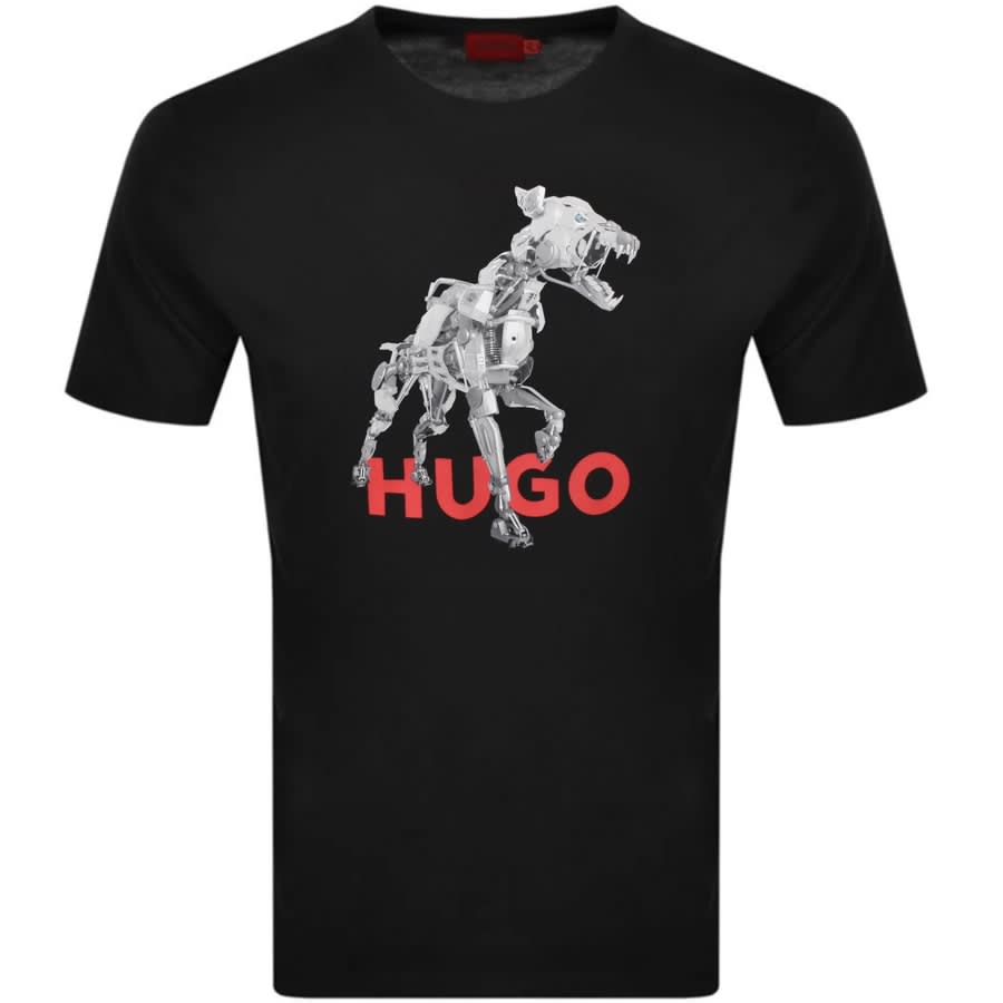 Alternative Image for ProductHUGO Dobotic T Shirt Black1
