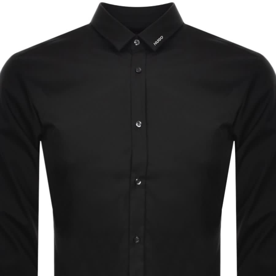Alternative Image for ProductHUGO Long Sleeved Ero3 Shirt Black2