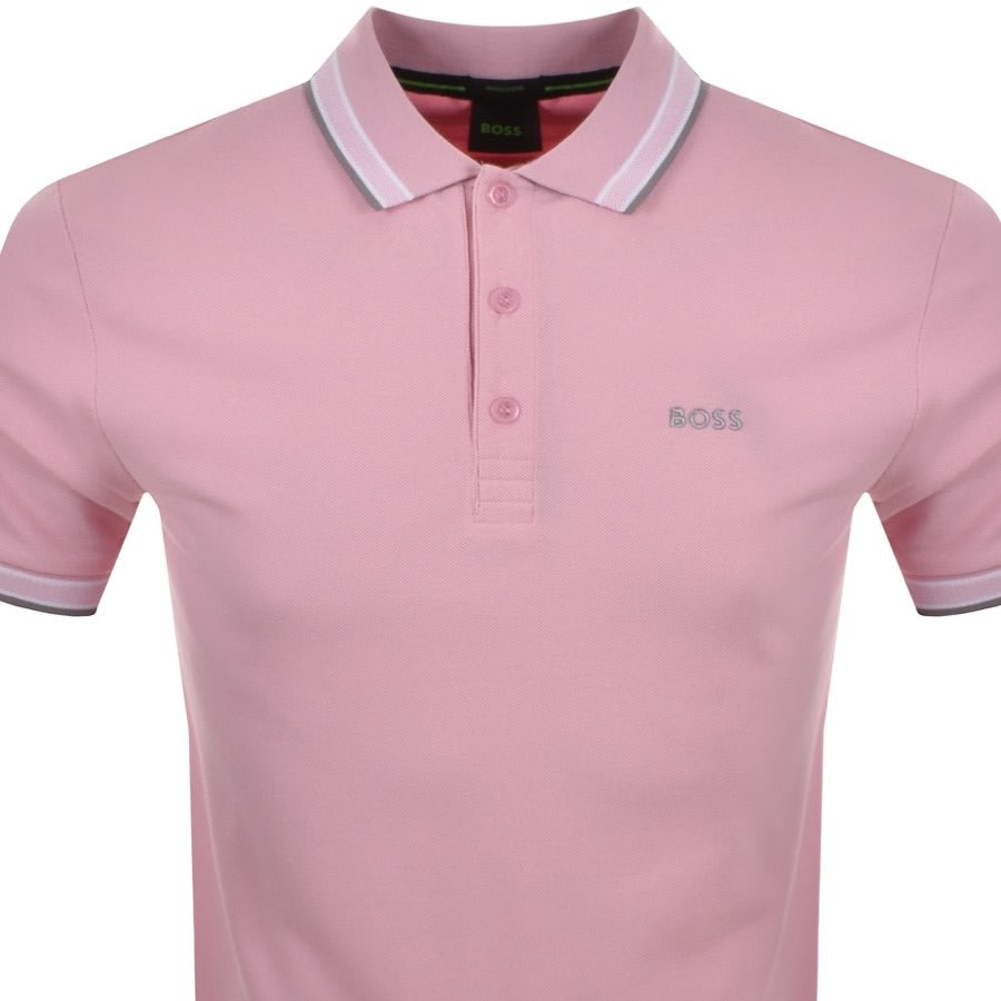 Alternative Image for ProductBOSS Paddy Polo T Shirt Pink2
