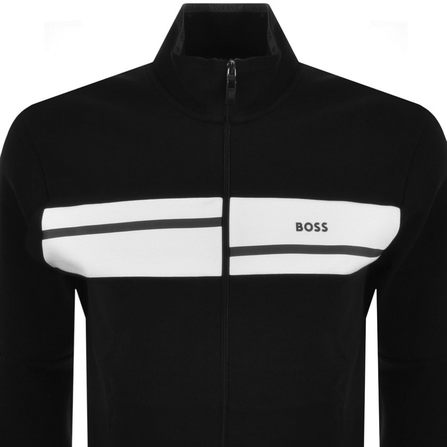 Alternative Image for ProductBOSS Skaz 1 Full Zip Sweatshirt Black2