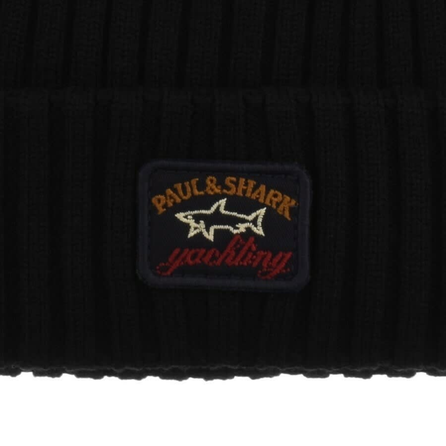 Alternative Image for ProductPaul And Shark Beanie Hat Black3