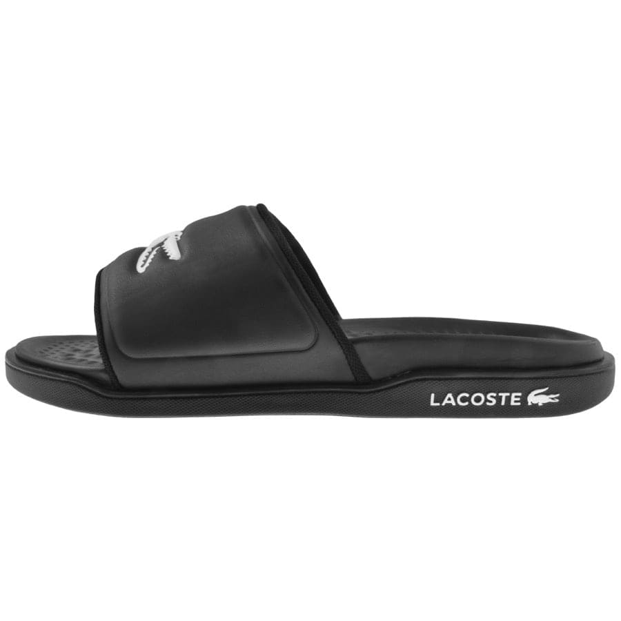 Alternative Image for ProductLacoste Croco Sliders Black2