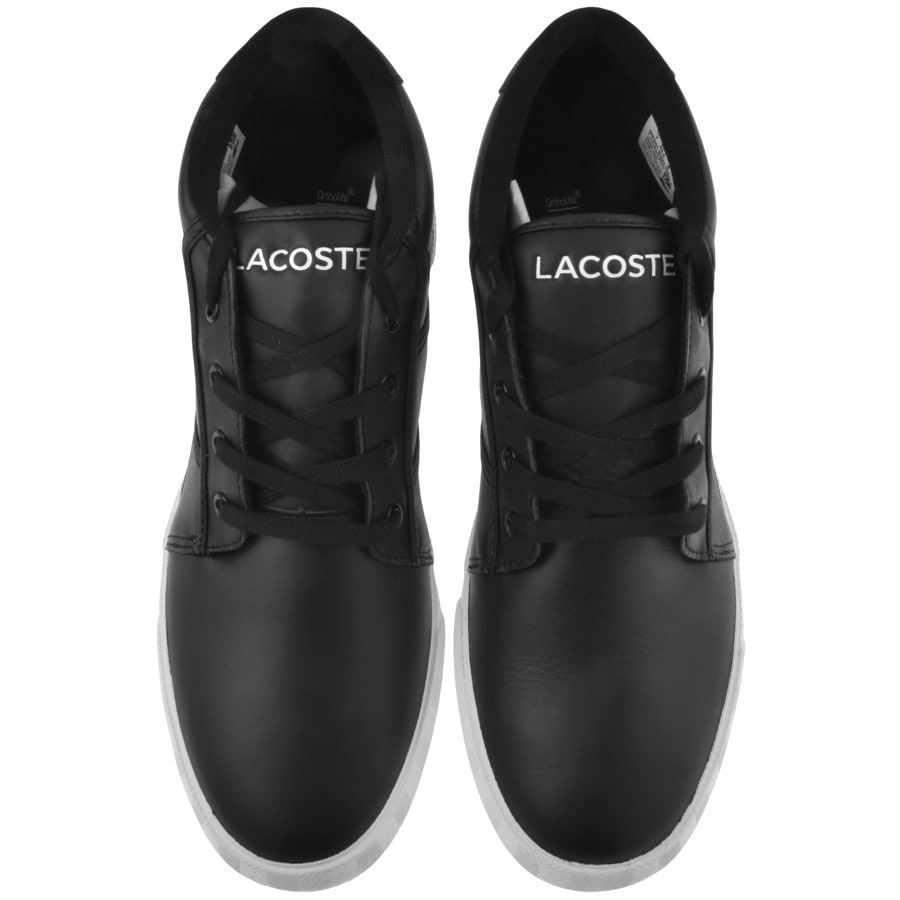 Alternative Image for ProductLacoste Gripshot Chukka Trainers Black3