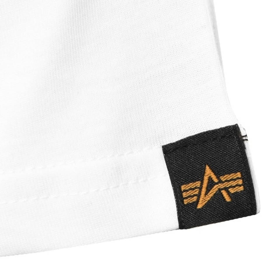 Alternative Image for ProductAlpha Industries Nasa Reflective T Shirt White3
