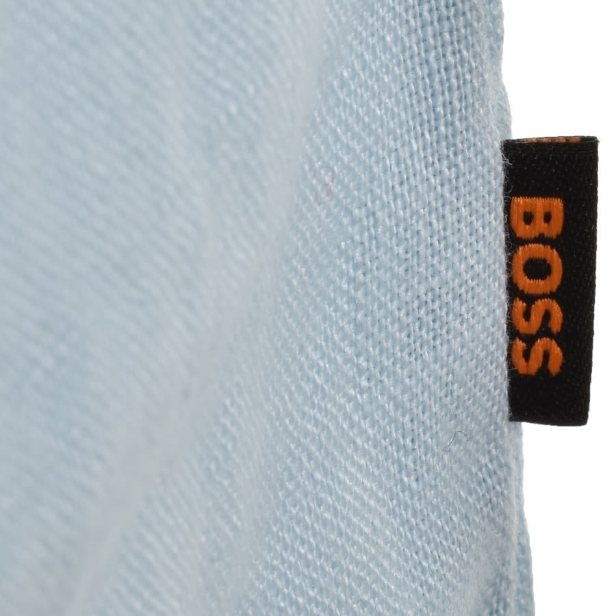 Alternative Image for ProductBOSS Rash 1 Short Sleeved Shirt Blue3