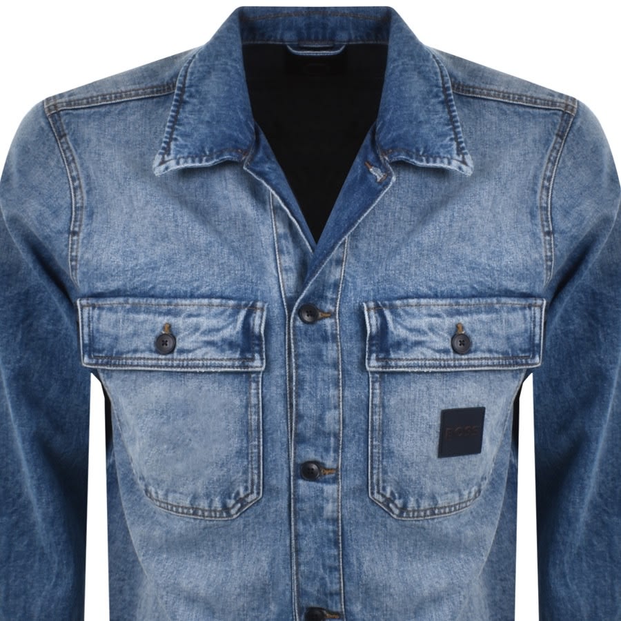 Alternative Image for ProductBOSS Lovvo BC Overshirt Jacket Blue2