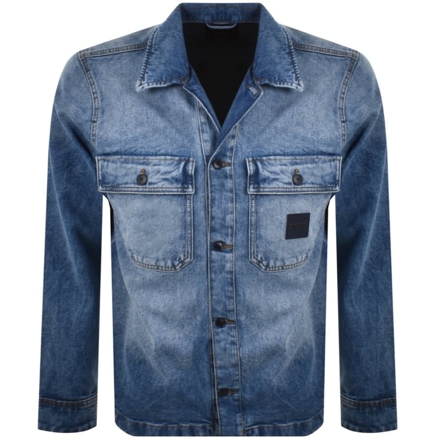 Alternative Image for ProductBOSS Lovvo BC Overshirt Jacket Blue1