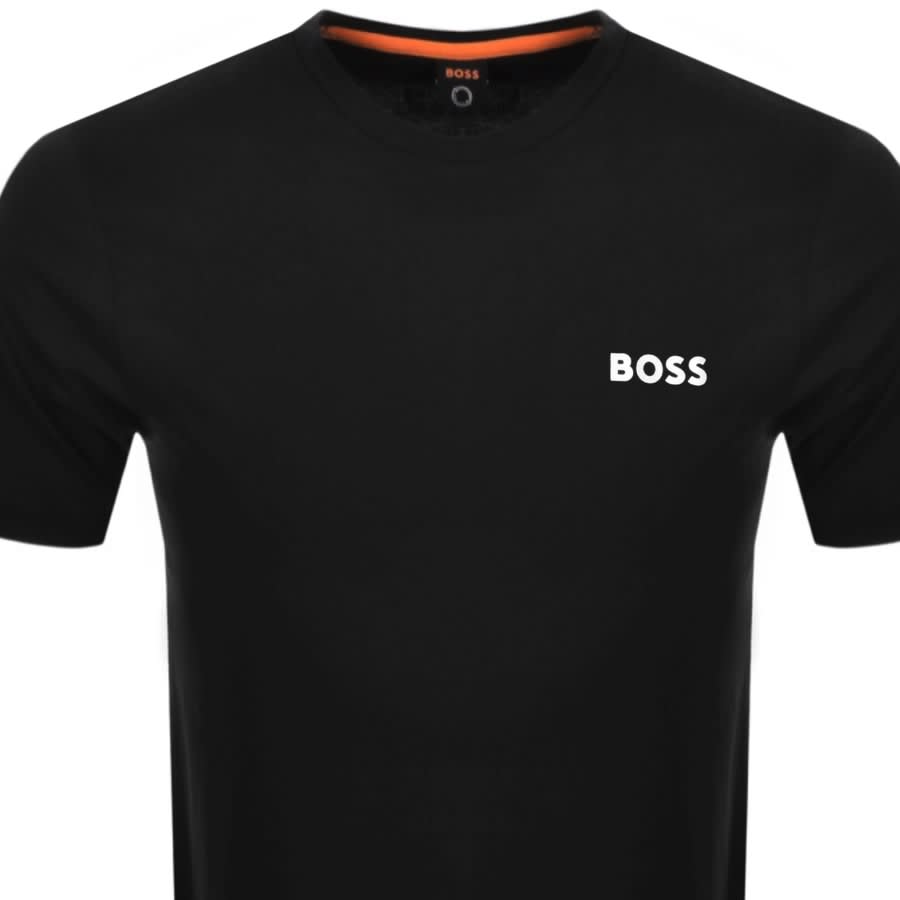 Alternative Image for ProductBOSS Teeback T Shirt Black2