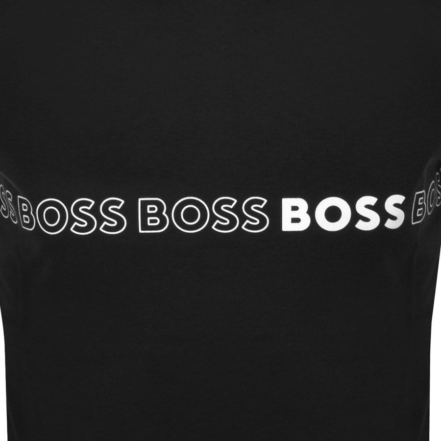 Alternative Image for ProductBOSS Short Sleeved Slim Fit T Shirt Black3