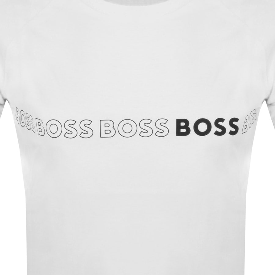 Alternative Image for ProductBOSS Short Sleeved Slim Fit T Shirt White3
