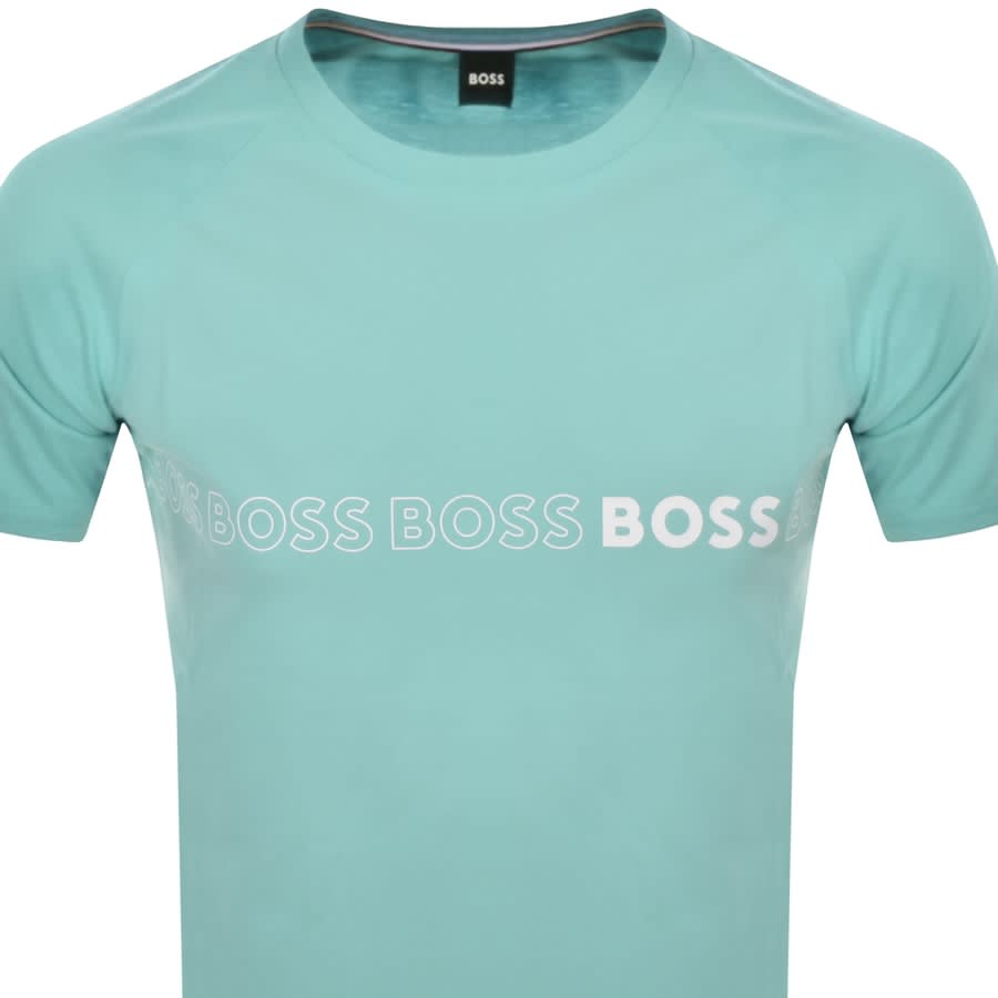 Alternative Image for ProductBOSS Short Sleeved Slim Fit T Shirt Green2