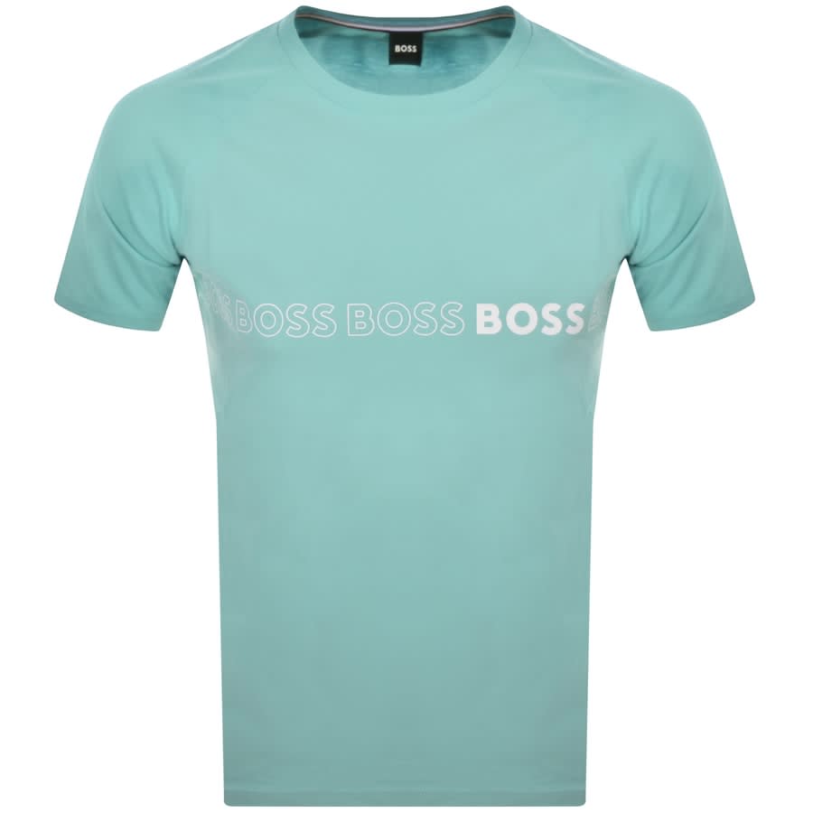 Alternative Image for ProductBOSS Short Sleeved Slim Fit T Shirt Green1