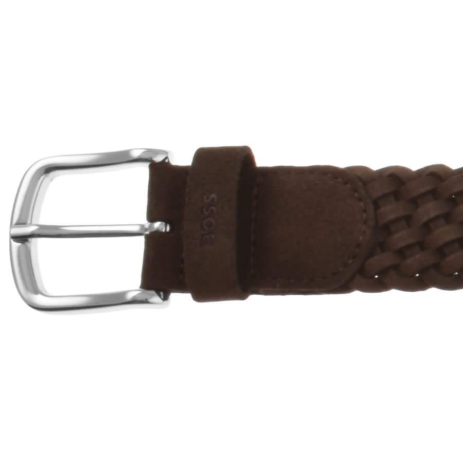 Alternative Image for ProductBOSS Leather Icon V Belt Brown3