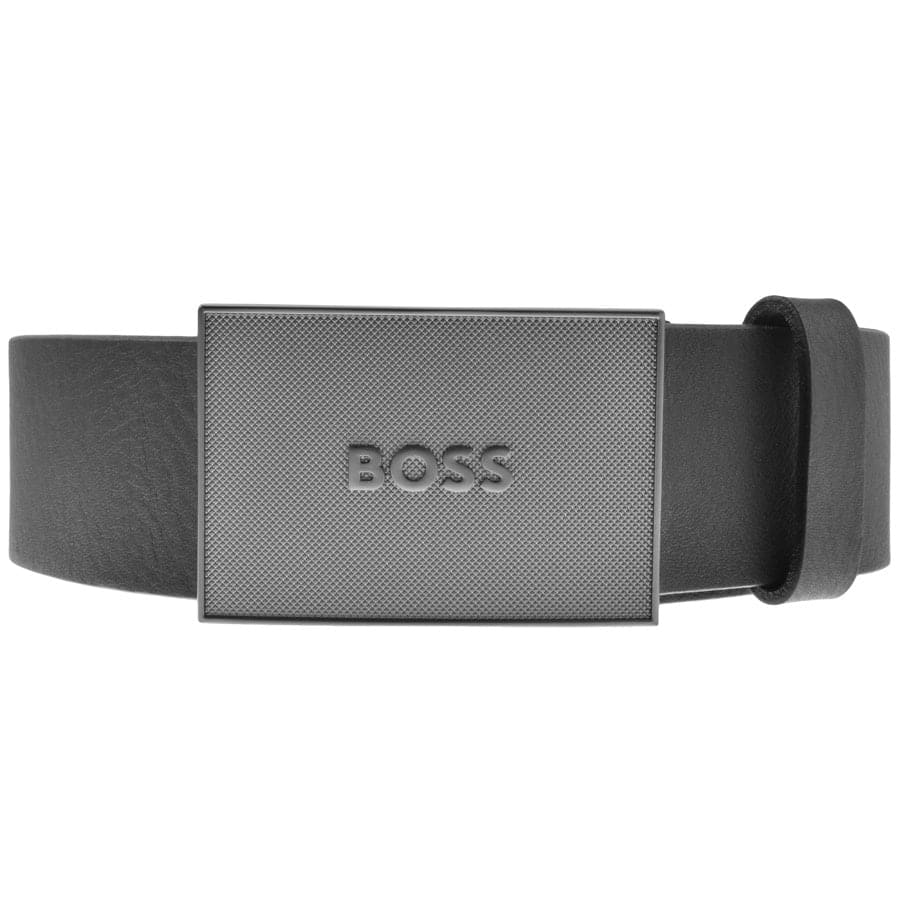 Alternative Image for ProductBOSS Icon Leather Belt Black1