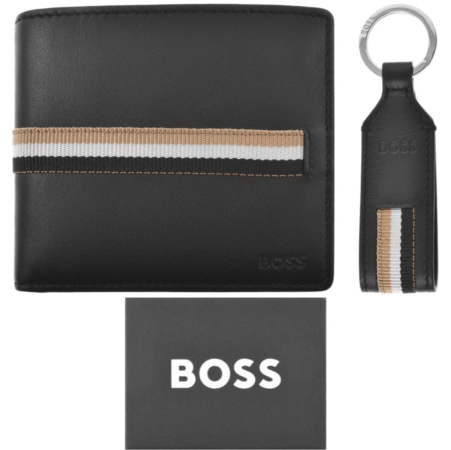 Alternative Image for ProductBOSS Key Line Wallet And Keyring Set Black1