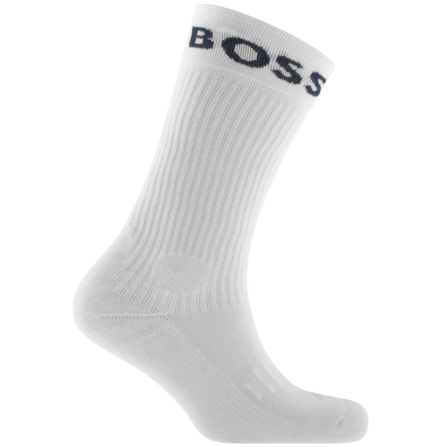 Alternative Image for ProductBOSS Two Pack Socks White2